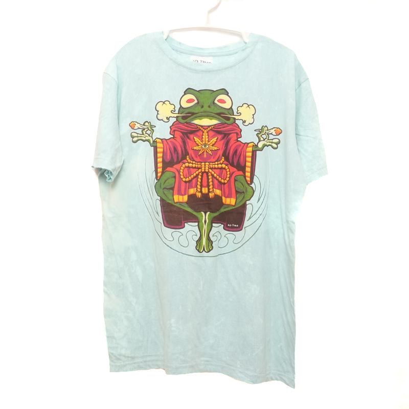 No Time T-Shirt Smoking Frog Edition