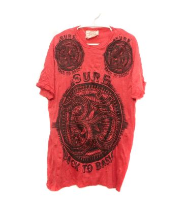 Sure Pure Concept - T-Shirt Back To Basic Om - blanc Taille L