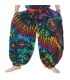 Wide balloon pants, bloomers, batik pants rayon