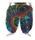 Wide balloon pants, bloomers, batik pants rayon