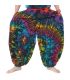 Wide balloon pants, bloomers, batik pants rayon