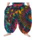 Wide balloon pants, bloomers, batik pants rayon