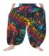 Wide balloon pants, bloomers, batik pants rayon