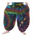 Wide balloon pants, bloomers, batik pants rayon