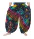 Wide balloon pants, bloomers, batik pants rayon