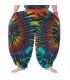 Wide balloon pants, bloomers, batik pants rayon