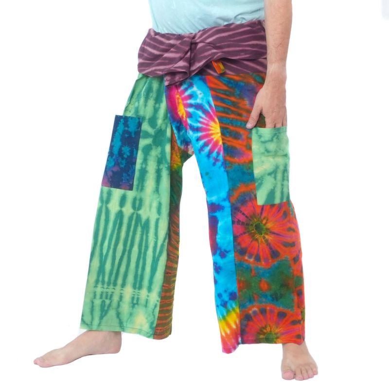 Pantalon de pêcheur thaïlandais Batik