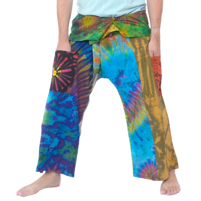 Pantalon de pêcheur thaïlandais Batik