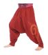 Aladinhose handbemalt Spirale