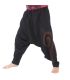 Aladinhose handbemalt Spirale