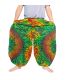 Weite Ballonhose, Pumphose, Batikhose Rayon