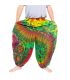 Large pantalon ballon, pantalon bouffant, pantalon batik rayonne