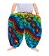 Large pantalon ballon, pantalon bouffant, pantalon batik rayonne