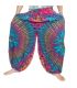 Weite Ballonhose, Pumphose, Batikhose Rayon