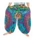 Wide balloon pants, bloomers, batik pants rayon