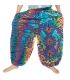 Weite Ballonhose, Pumphose, Batikhose Rayon