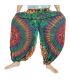 Wide balloon pants, bloomers, batik pants rayon