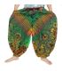 Wide balloon pants, bloomers, batik pants rayon