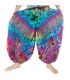 Wide balloon pants, bloomers, batik pants rayon