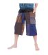 Patchwork de pantalons de pêcheur thaïlandais fait à la main de Chiang Mai