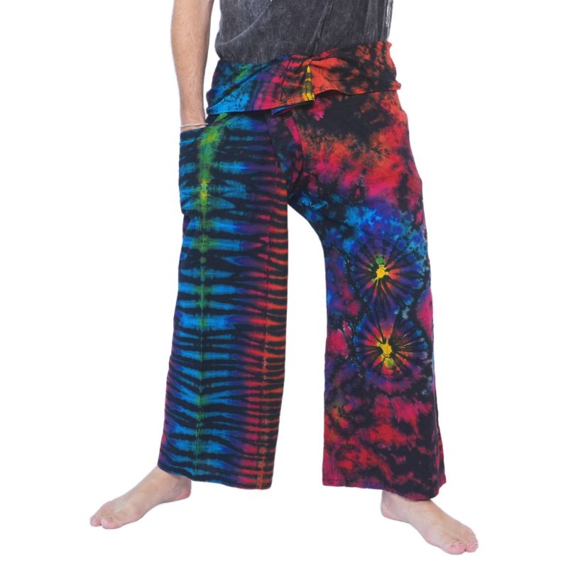 Thai fisherman pants "Mudmee" Batik