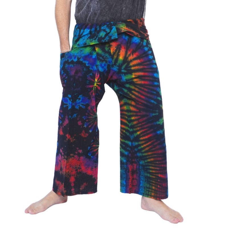 Thai fisherman pants "Mudmee" Batik