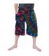 Pantalon 3/4 de pêcheur thaïlandais en coton batik