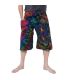 Pantalon 3/4 de pêcheur thaïlandais en coton batik