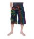Pantalon 3/4 de pêcheur thaïlandais en coton batik