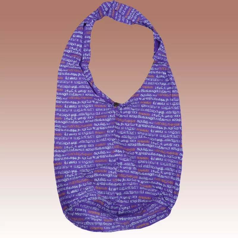 Sac à bandoulière avec des symboles indiens