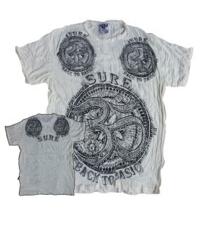Sure Pure Concept - T-Shirt Back To Basic Om - weiß Size L