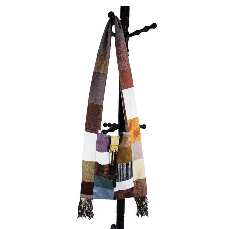 Large surrounding patchwork cotton BAGK3