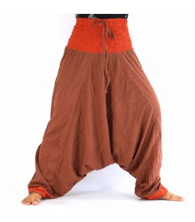 Pantalones Anchos - marrón