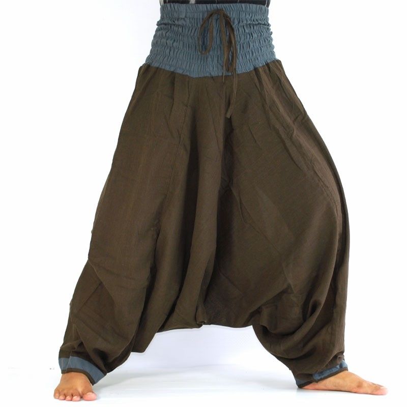 Aladdin pants - dark brown