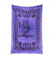 Wandtuch Buddha violett