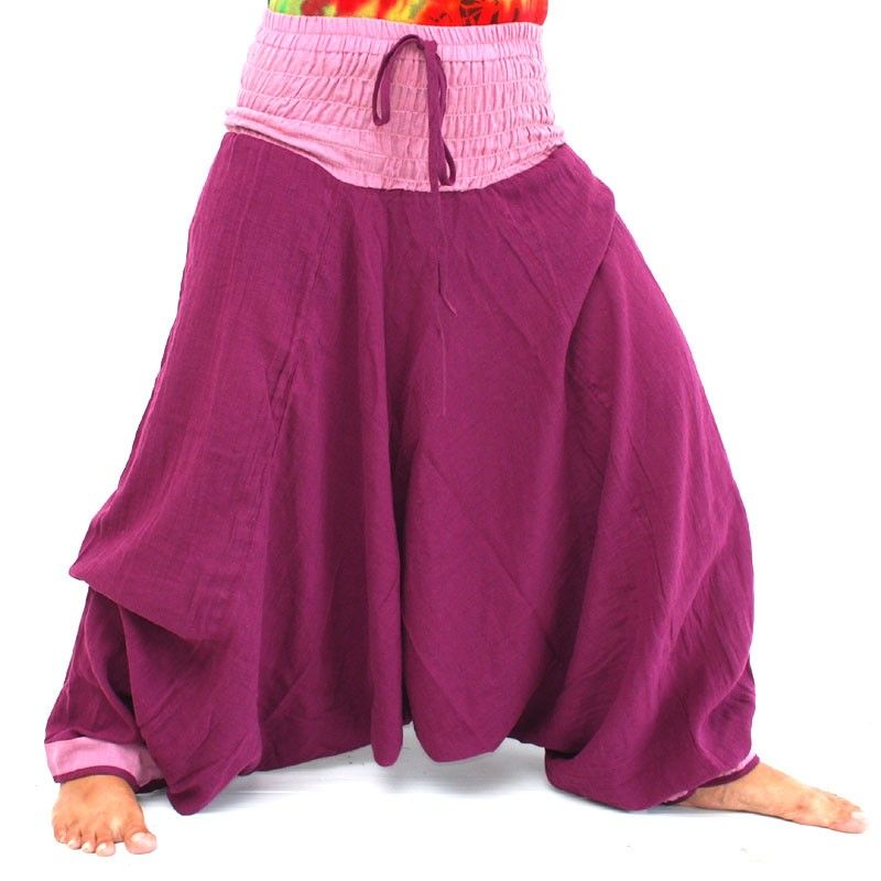 Pantalones Anchos púrpura