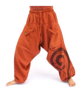 Harem pants Boho Chic - orange