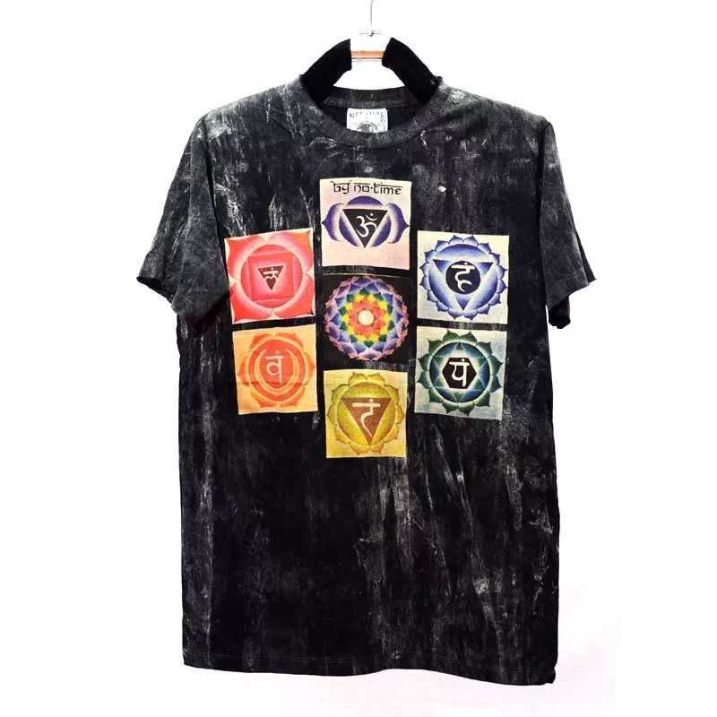 T-shirt "No Time" Taille M délavé