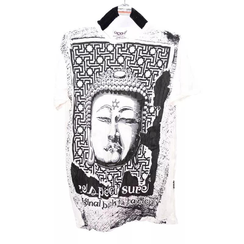 Sure Pure Concept - T-Shirt Crying Budha - Größe L