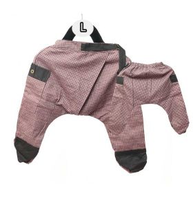 pantalones harén para niños - Algodón patrón / tartán