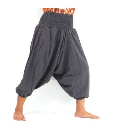 Pantalons de harem Mesdames et Messieurs aubergine