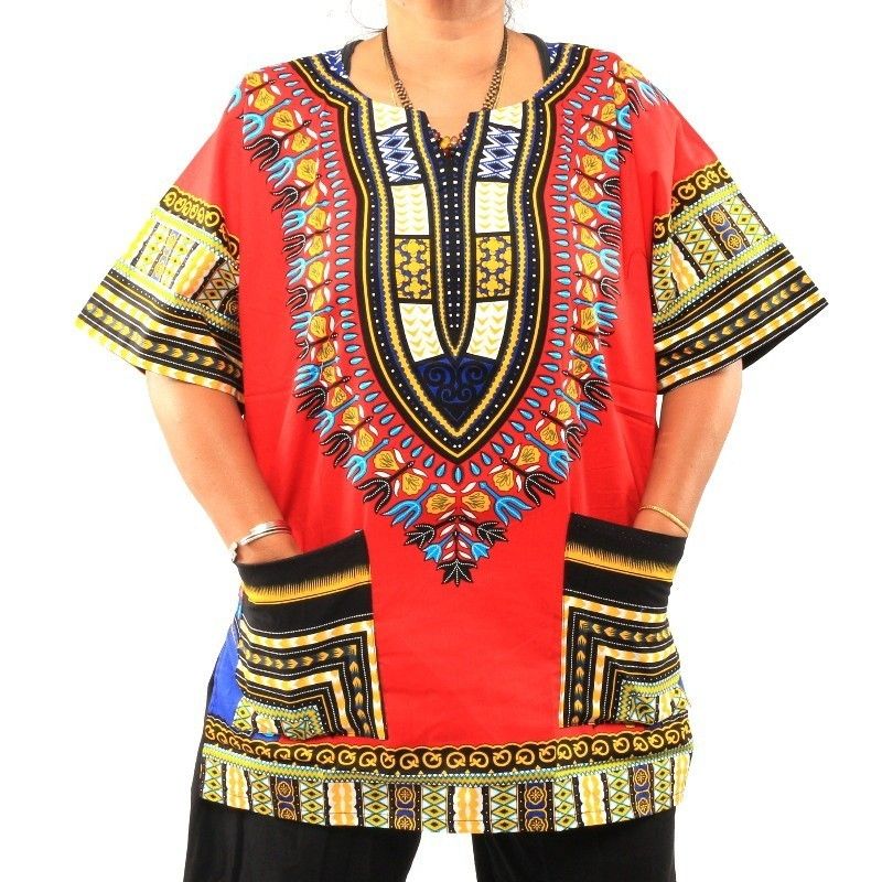 Dashiki shirt Size M