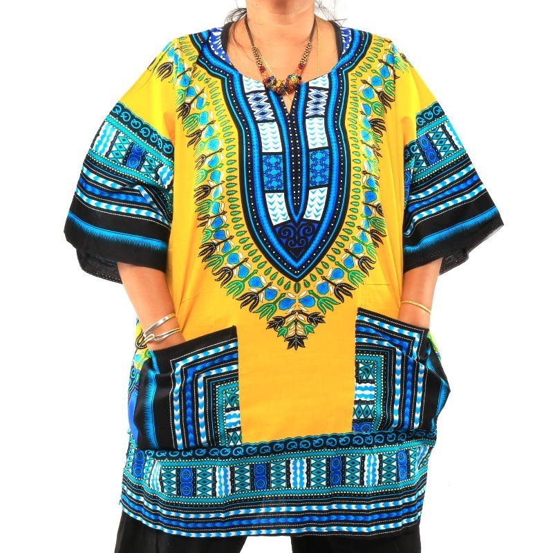 Dashiki Print Shirt Size XL JGXL4