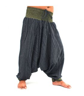 Aladdin pants two-colored ARY-F1