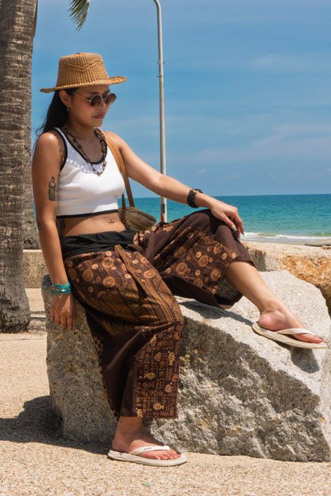 Thai fischerhose kurz